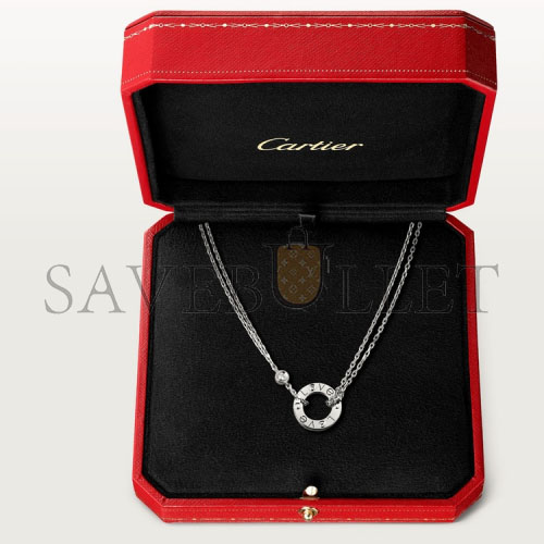 Ca*t*er  love necklace, 2 diamonds b7219400