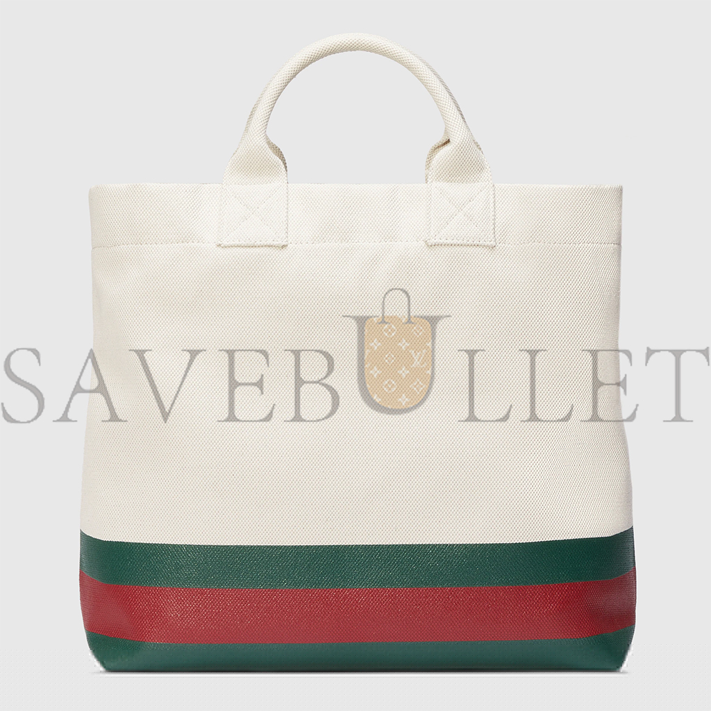 G*u*i canvas tote bag with embossed detail 782741  (40*38*17cm)