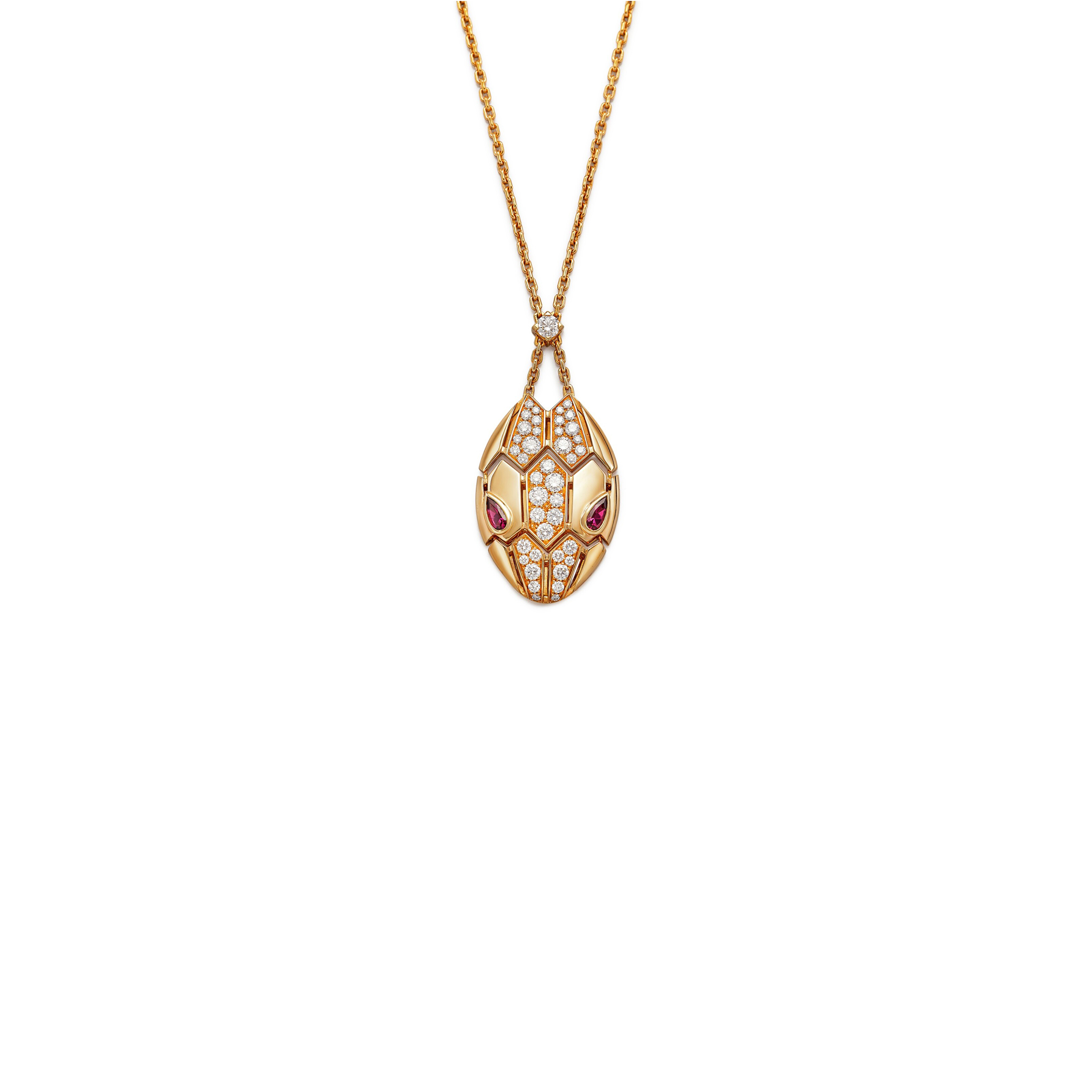 b*l*ai serpenti Di*m*nd pendent necklace