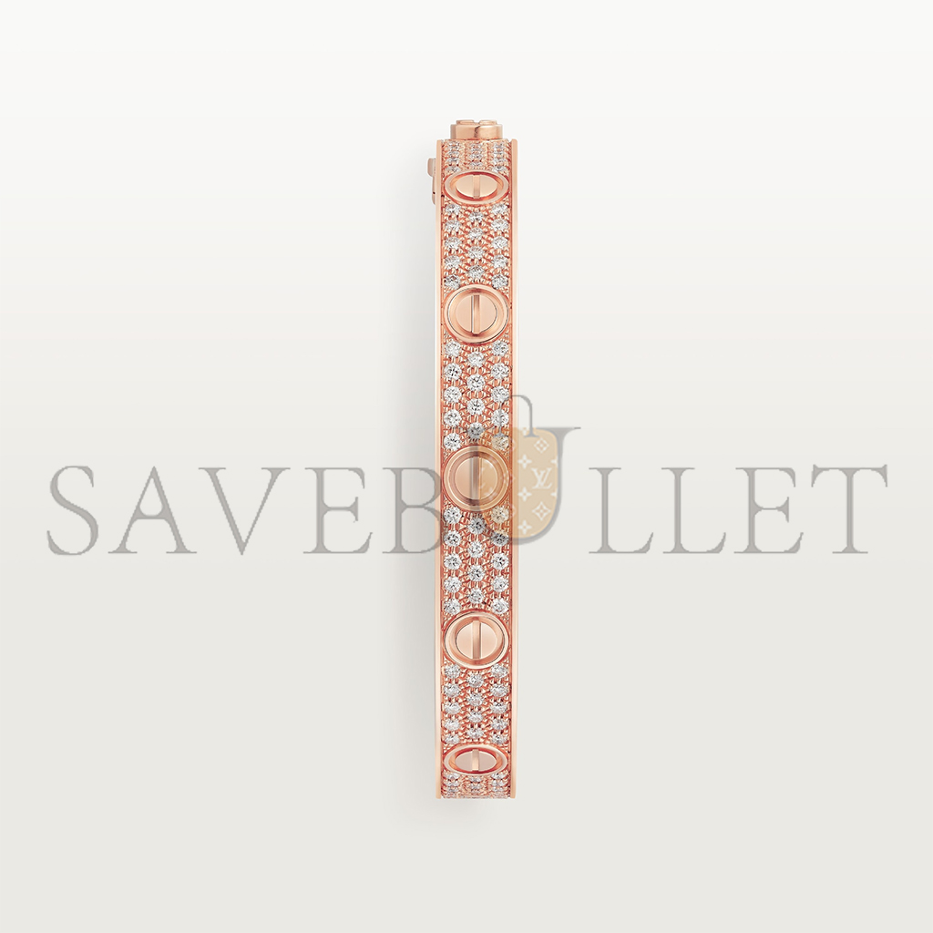 Ca*t*er  love bracelet, diamond-paved n6036917