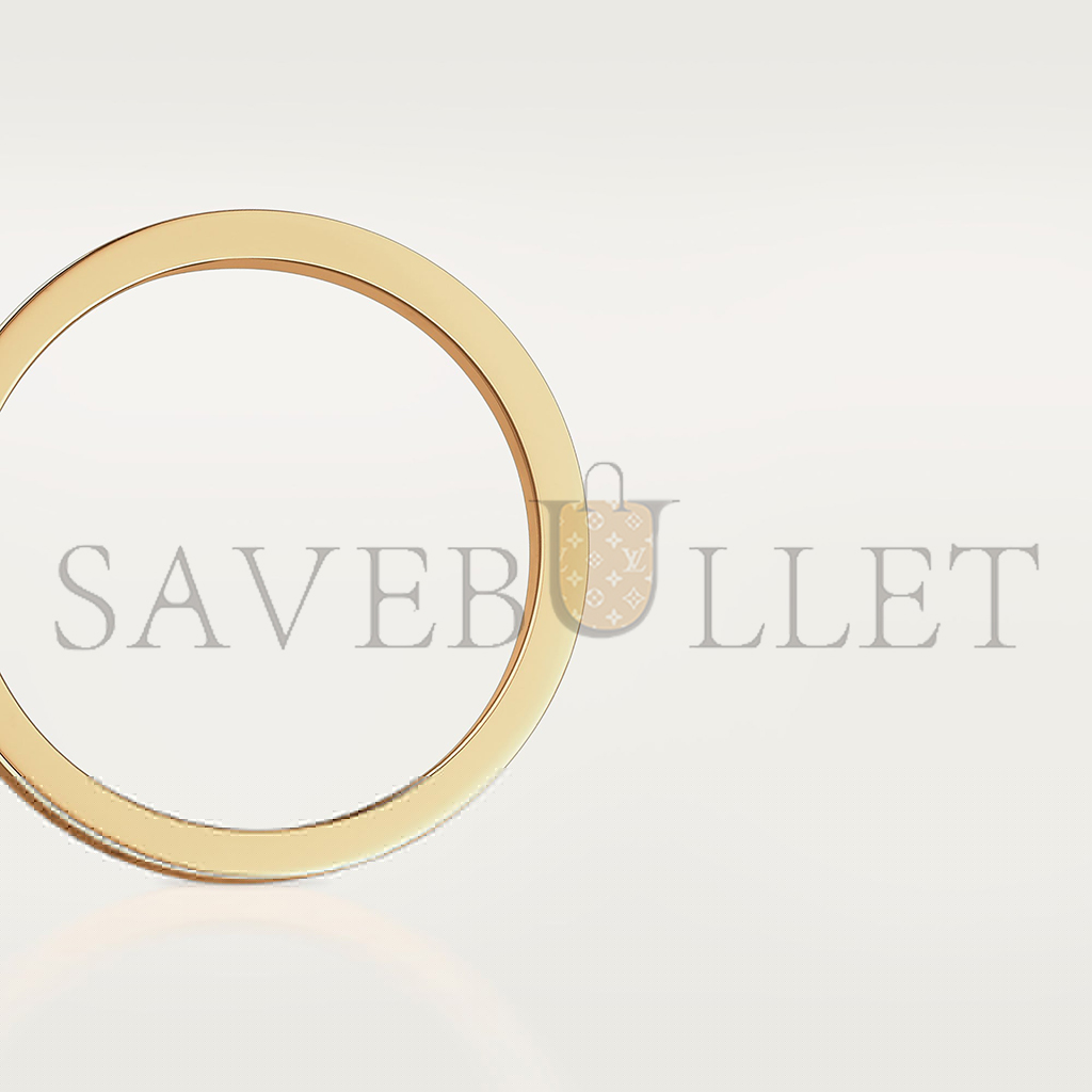 Ca*t*er  love wedding band, 1 diamond b4056100