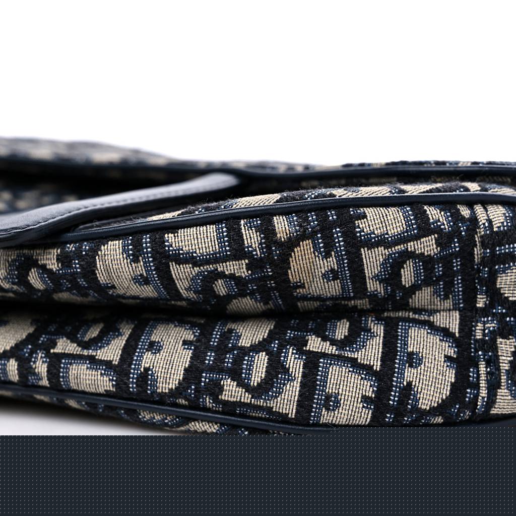 D*or oblique saddle bag blue (24*18*5.1cm)